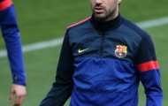 Chùm ảnh Barcelona tập luyện tại Parc des Princes