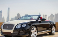 Bentley Continental GTC dát bột kim cương