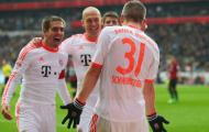 Thắng nhẹ Frankfurt, Hùm xám chính thức vô địch Bundesliga trước 6 vòng