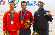 Xạ thủ Hoàng Xuân Vinh giành huy chương vàng thế giới