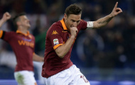 Totti: Đó là kỷ lục tuyệt vời nhất của tôi