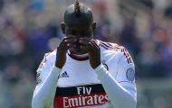 Balotelli phải nhận án treo giò ba trận