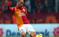 Video: Đáng tiếc cho Sneijder! (Galatasaray vs Real Madrid)