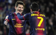 Villa ca ngợi sự khác biệt mang tên Messi