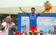Cuộc đua xe đạp Cúp truyền hình TP.HCM 2013: Huỳnh Thanh Tùng của Quân Khu 7 đoạt áo vàng đầu tiên