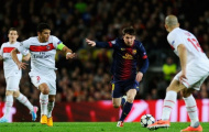 Barca ở Champions League: Sự khác biệt mang tên Messi
