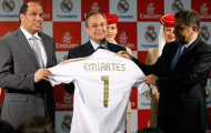Real kiếm bộn tiền từ hợp đồng tài trợ áo đấu với Fly Emirates