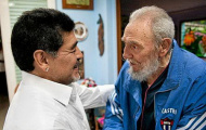 Maradona trở lại Cuba thăm Fidel Castro