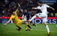 Video Coppa Italia: Một mình Handanovic không thể cản bước Roma