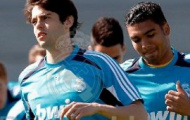 Ronaldo, Kaka, Oezil đầy trẻ trung trong buổi tập cùng Real Madrid