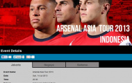 ‘Bể sô’ Arsenal đến Việt Nam?
