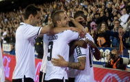 Valencia hạ knock-out Malaga: Tốp 4 trong tầm ngắm ‘Los Che’