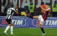 El Shaarawy đá chính trận gặp Juventus