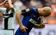 Video Serie A: Rocchi ghi bàn thắng duy nhất giúp Inter vượt qua Parma