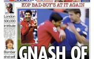 Luis Suarez bị 'ném đá' tơi bời