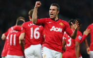 M.U vô địch sớm 4 vòng đấu: Van Persie & số 20 vinh quang
