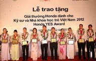 Giải thưởng Honda YES thu hút các kỹ sư trẻ VN