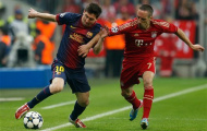 Video: Messi trông thật yếu ớt trước Ribery (Bayern Munich vs Barcelona)