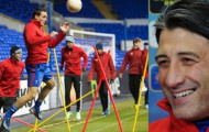 Basel tập cố định để đánh Chelsea
