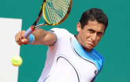 Almagro, Monaco kịp tránh mưa để lọt vào tứ kết Barcelona Open