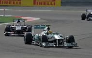 F1 - Bahrain GP: Phía sau vạch đích.