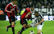 Trước vòng 34 VĐQG Italia: Milan run rẩy