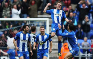 Wigan chính thức giành quyền dự Europa League