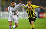 Dortmund thiệt quân trước trận lượt về với Real