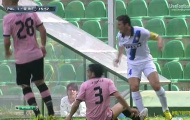 Video: Pha bóng dẫn đến chấn thương nghiêm trọng của Zanetti (Palermo vs Inter Milan)