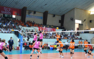 Giải bóng chuyền các CLB nữ châu Á: Chủ nhà ngã ngựa