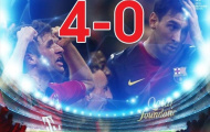 Barca thua cách biệt 4 bàn ở lượt đi: Tứ tức là… tử
