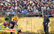 Biếm họa CĐV Nghệ An 'quậy' ở V-League
