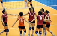 Giải bóng chuyền nữ các CLB châu Á: Triều Tiên vào bán kết