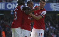 Walcott ghi bàn thắng nhanh nhất Premier League mùa này