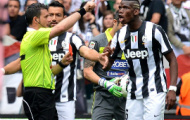 Video Serie A: 'Phun mưa' vào đối thủ, Pogba bị đuổi khỏi sân