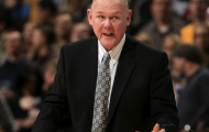 Vượt qua bệnh tật, George Karl giành danh hiệu HLV xuất sắc nhất NBA 2012/13