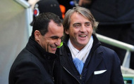 Mancini khen ngợi tài năng của HLV Martinez