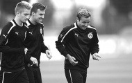 Mario Goetze trở lại tập luyện