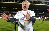 PSG xác nhận vụ Real - Ancelotti - Mou