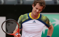 Murray dính chấn thương, chia tay sớm Rome Open