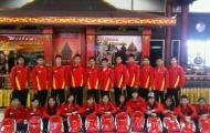 Danh sách các tay vợt Indonesia dự giải cầu lông Sudirman Cup 2013