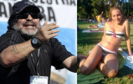 Maradona bóp cổ bạn gái trên máy bay