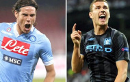 Chuyển nhượng ở Man City: Đổi Dzeko lấy Cavani?