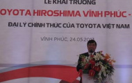 Khai trương đại lý của Toyota Việt Nam tại Vĩnh Phúc