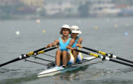 Hướng tới SEA Games 27: ĐT Rowing nữ khổ luyện