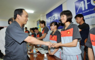 Sẽ đầu tư thêm kinh phí cho bóng đá nữ Việt Nam