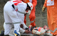 Thần đồng Marquez thoát chết ở Mugello
