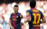 David Villa làm buồn lòng Arsenal và Tottenham