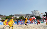 Khai mạc giải vô địch cầu mây bãi biển toàn quốc 2013