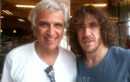 Puyol vô tình để lộ tin David Villa ra đi